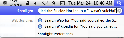 ./'Lenora Quvus is suicidal ' - TRUE - Just like 'Dressed to Kill' - You said you called the Suicide Hotline, but 'I wasn't suicidal' - TRUE - Screen Shot 2015-03-24 at 10.40.26 AM.png
